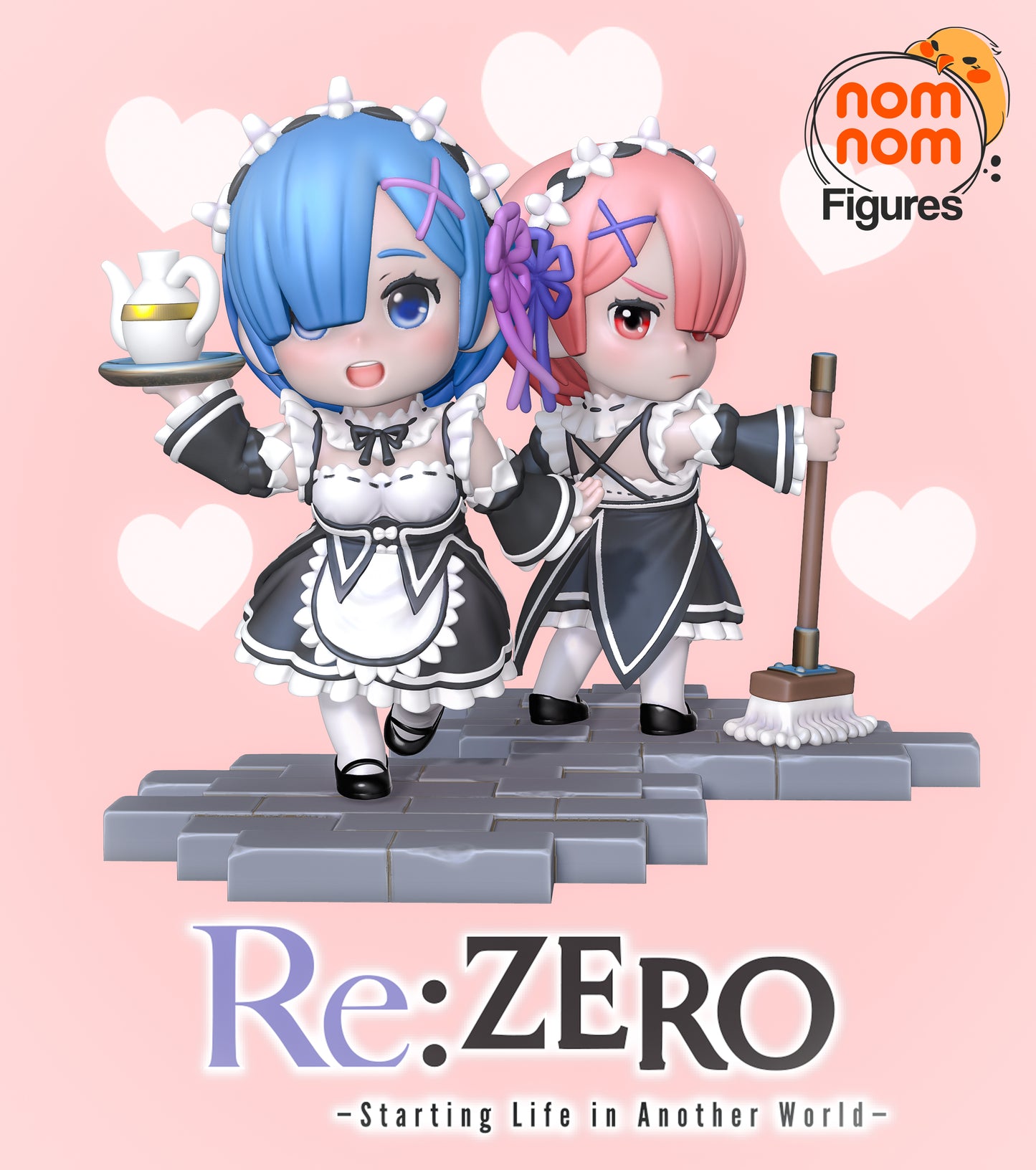 Twin French Maids