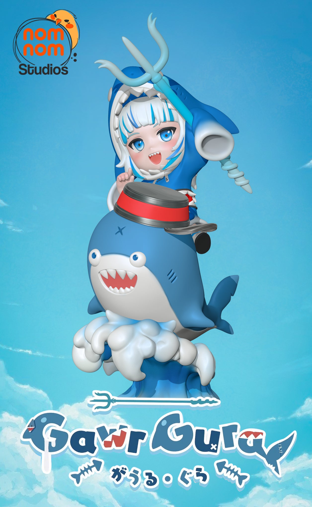Chibi Shark Girl