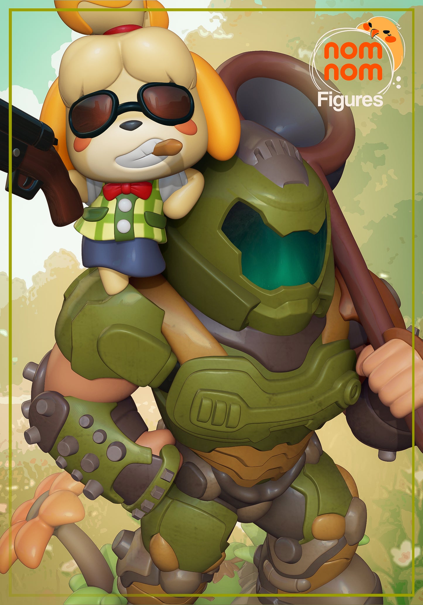 Chibi Isabelle - Doom Crossing Meme