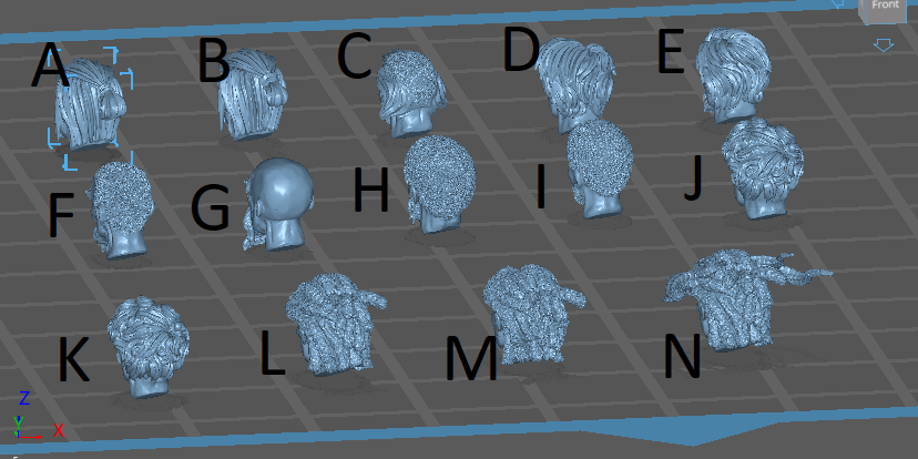 Male Heads 1