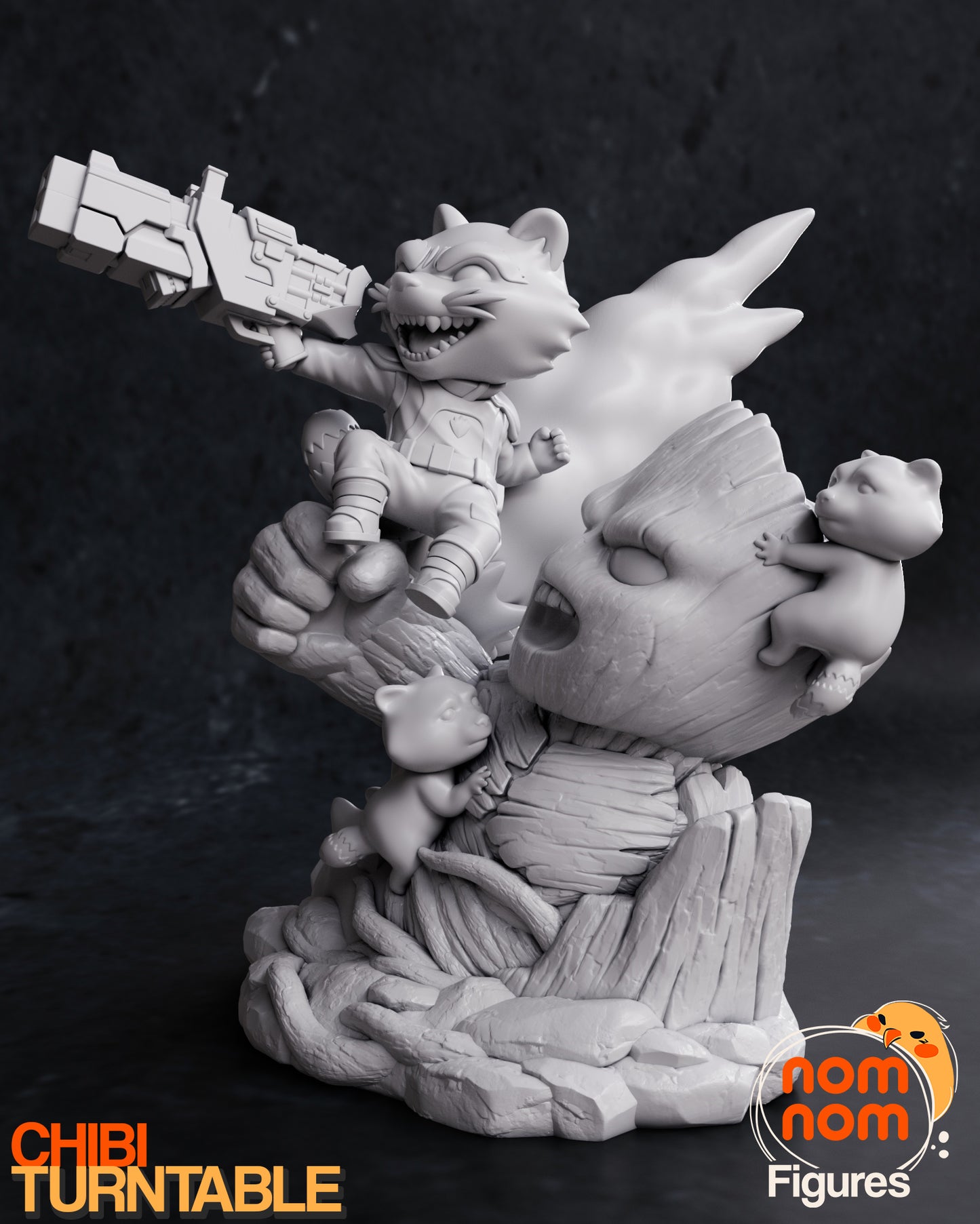 Trash Panda and Tree Man