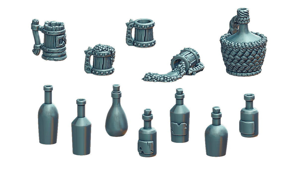 Bottles & Mugs