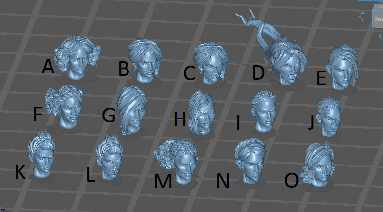 Female Heads 3
