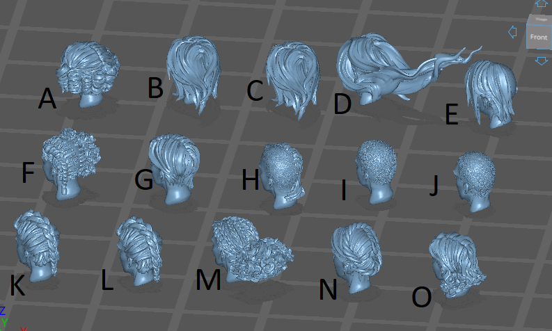Female Heads 3