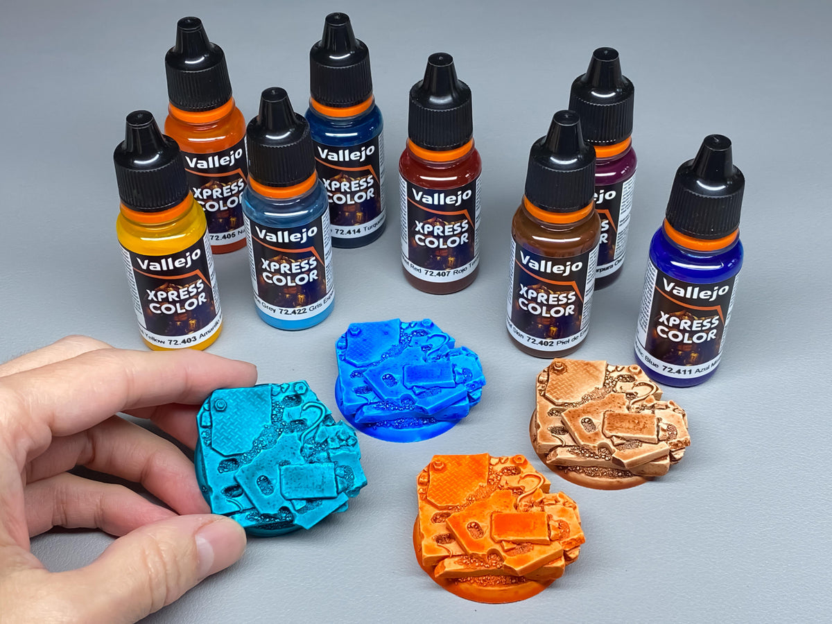 Model Building Painted 18ml Acrylic Paint For Miniatures Vallejo Xpress Color Paint - Mystic ...