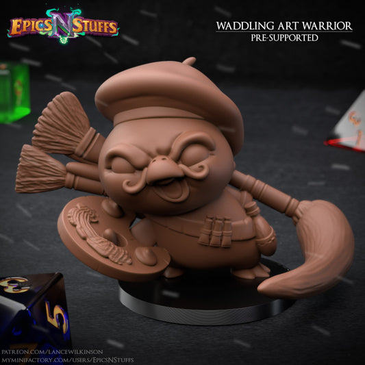 Waddling Art Warrior