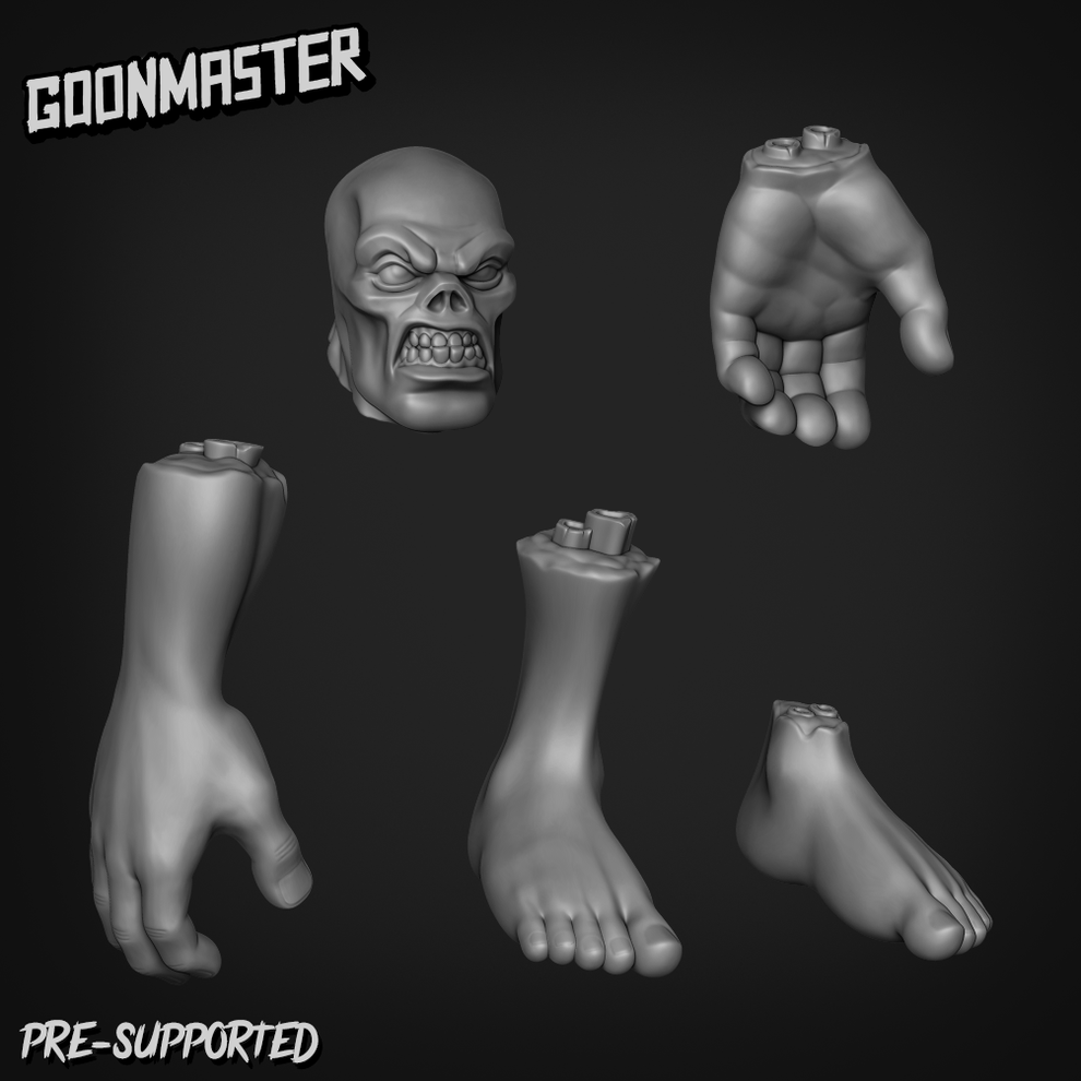 Undead Body Parts – Minicha Studios