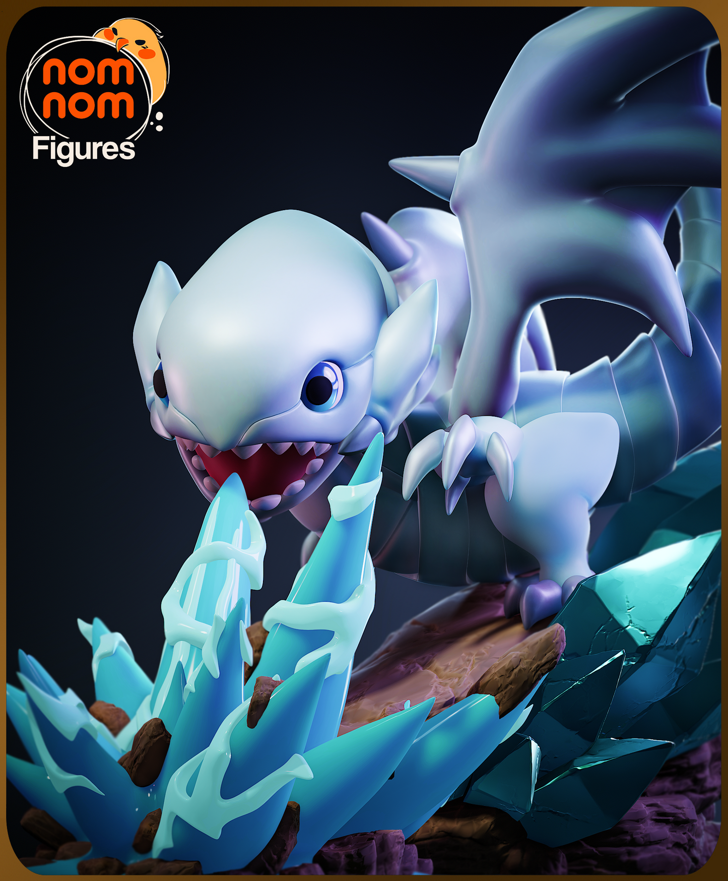 Blue Eyed Dragon Chibi