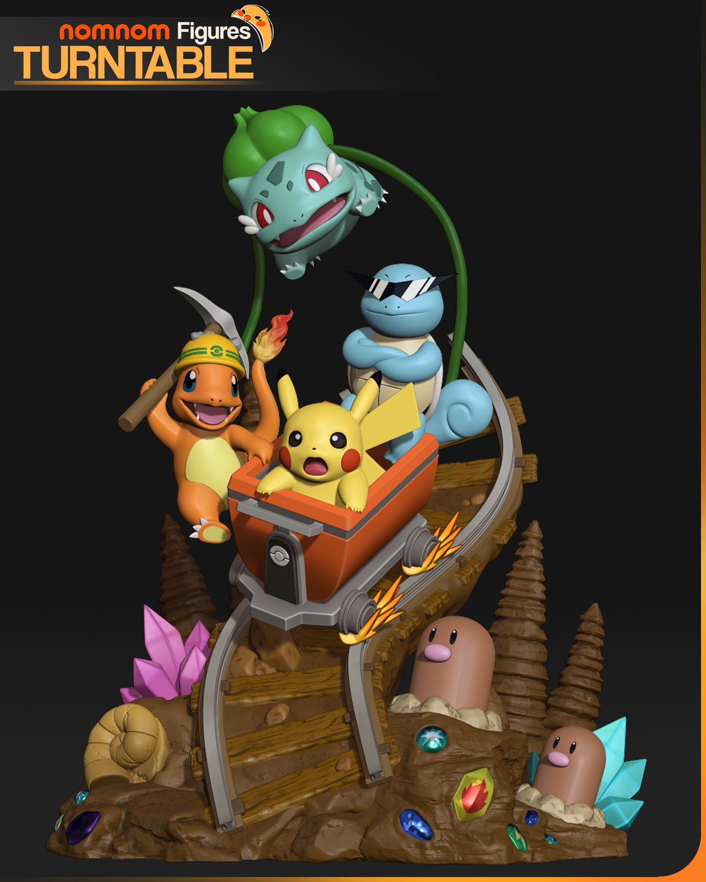 Cute Starters playing Minecraft