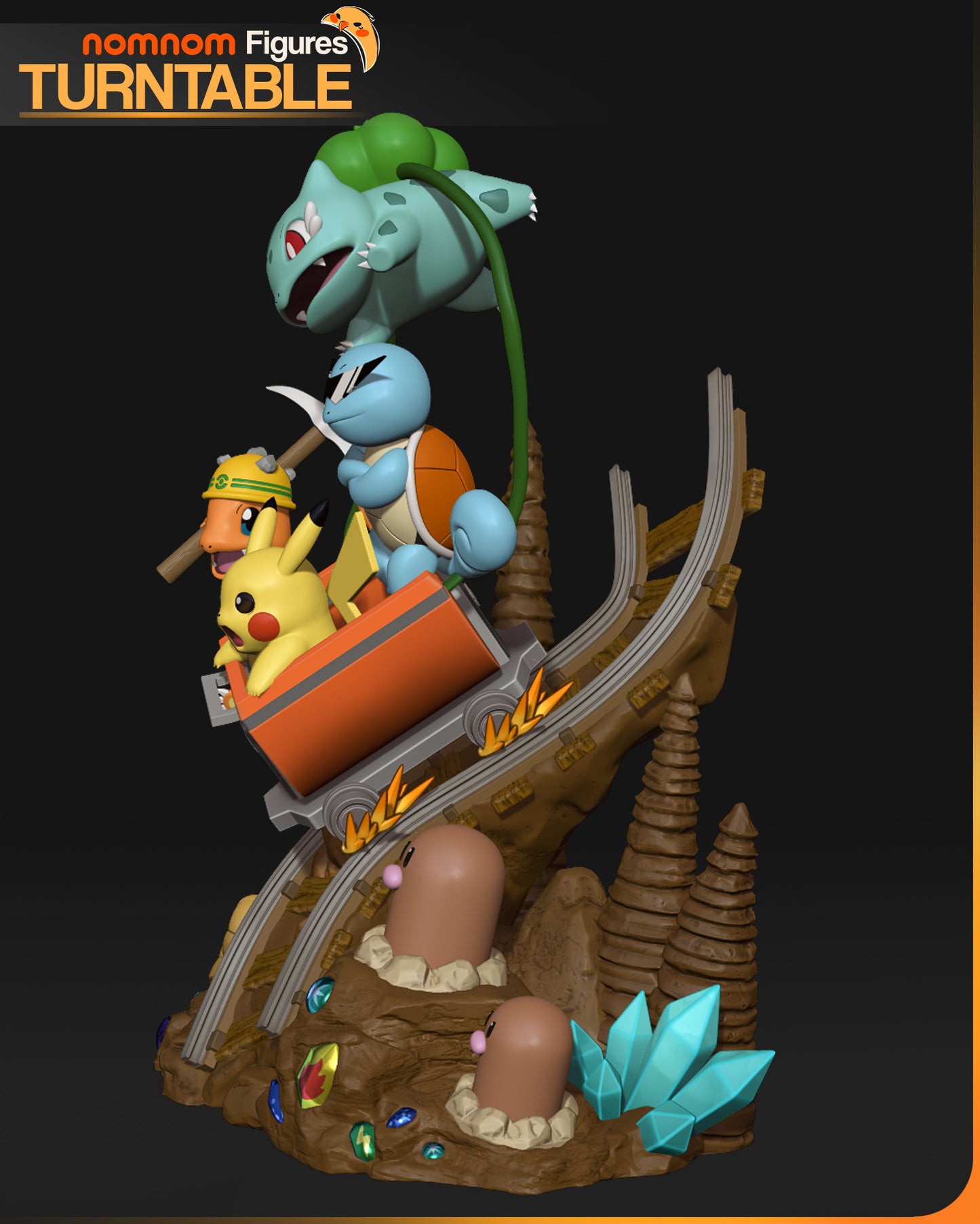 Cute Starters playing Minecraft