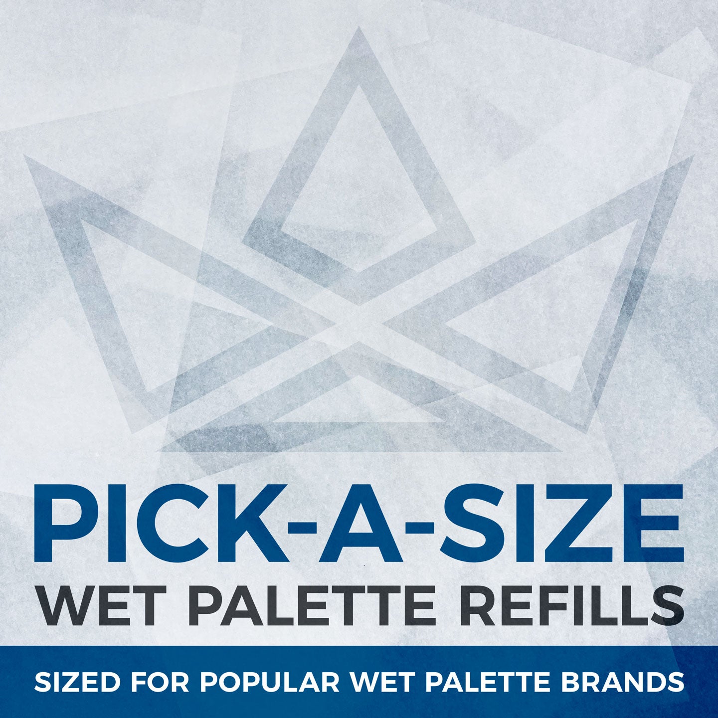 Wet Palette Hydration Paper x50 + Sponge x1 (For RGG Painter v1, RGG Studio XL, Army Painter)