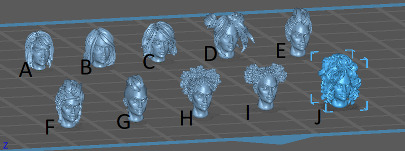 Female Heads 1
