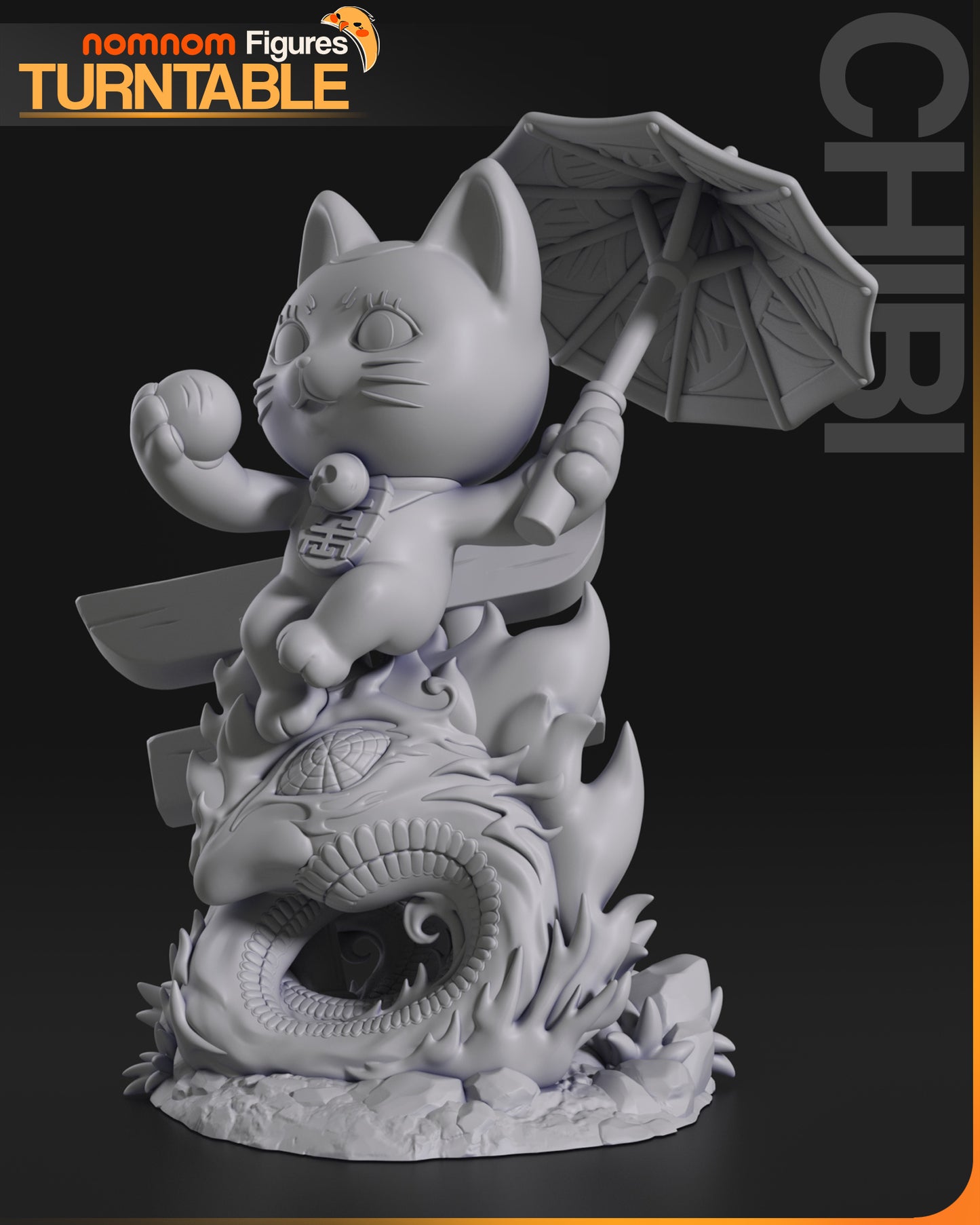 Fortune Cat (Chibi)