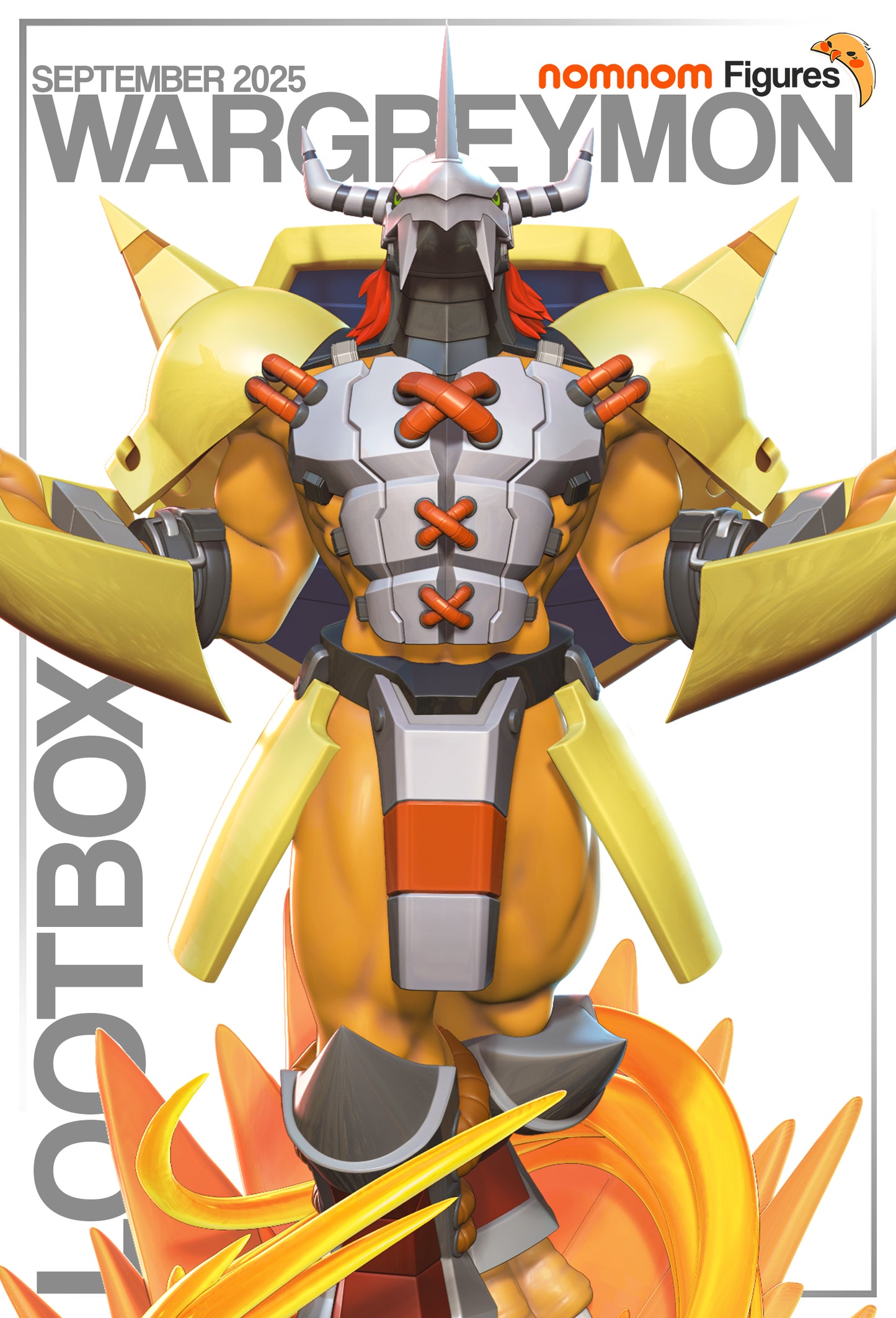 War Digital Monster (Grey)
