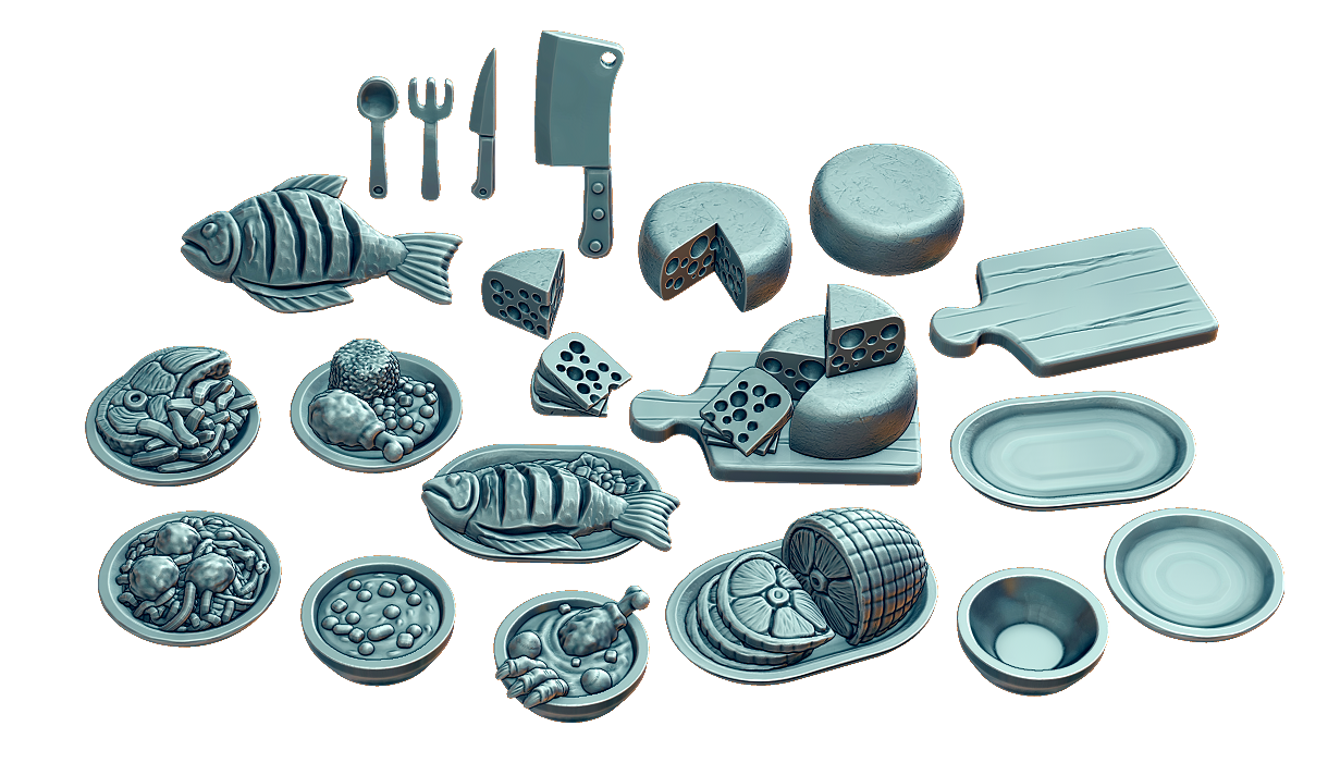 Food and Utensils